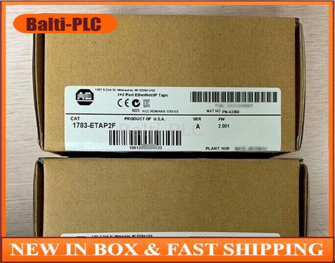 New In Box AB 1783-ETAP2F Stratix 5950 EtherNet/IP Tap 1783ETAP2F Factory seal
