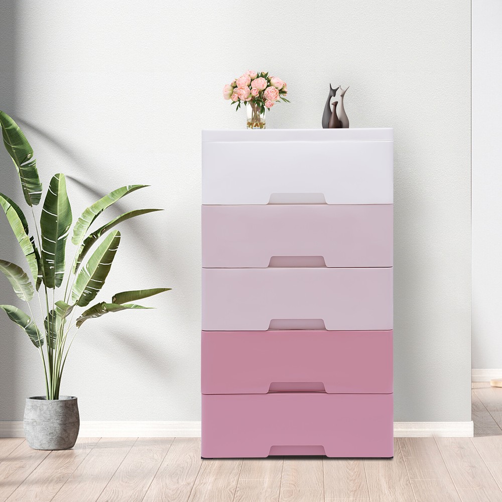 5-Layer Storage Cabinet for Clothes, Toys & Bedroom Organization