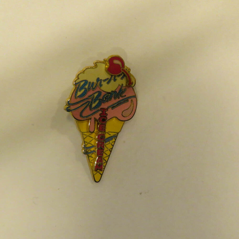 Disney DCA  Burrr Bank Ice Cream Pin