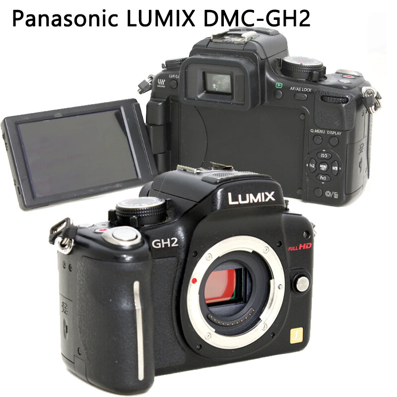 Panasonic LUMIX DMC-GH2 Black 3D Digital Single Lens Camera 16.0MP