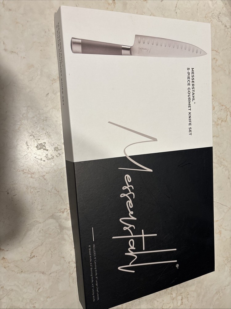 Messerstahl 5-Piece Premium Gourmet Knife Collection for Culinary Excellence