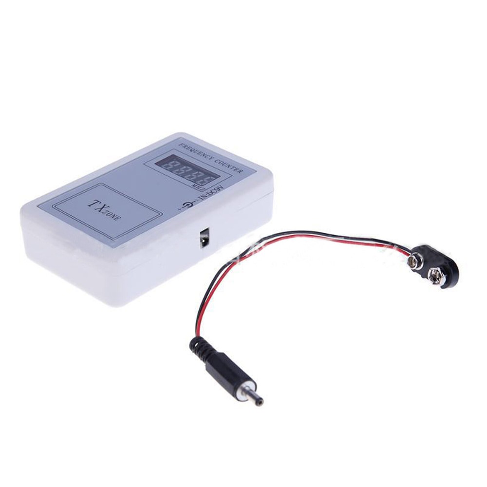 Frequency Counter Tester with Power Cable for Car Key Remote RF Checker