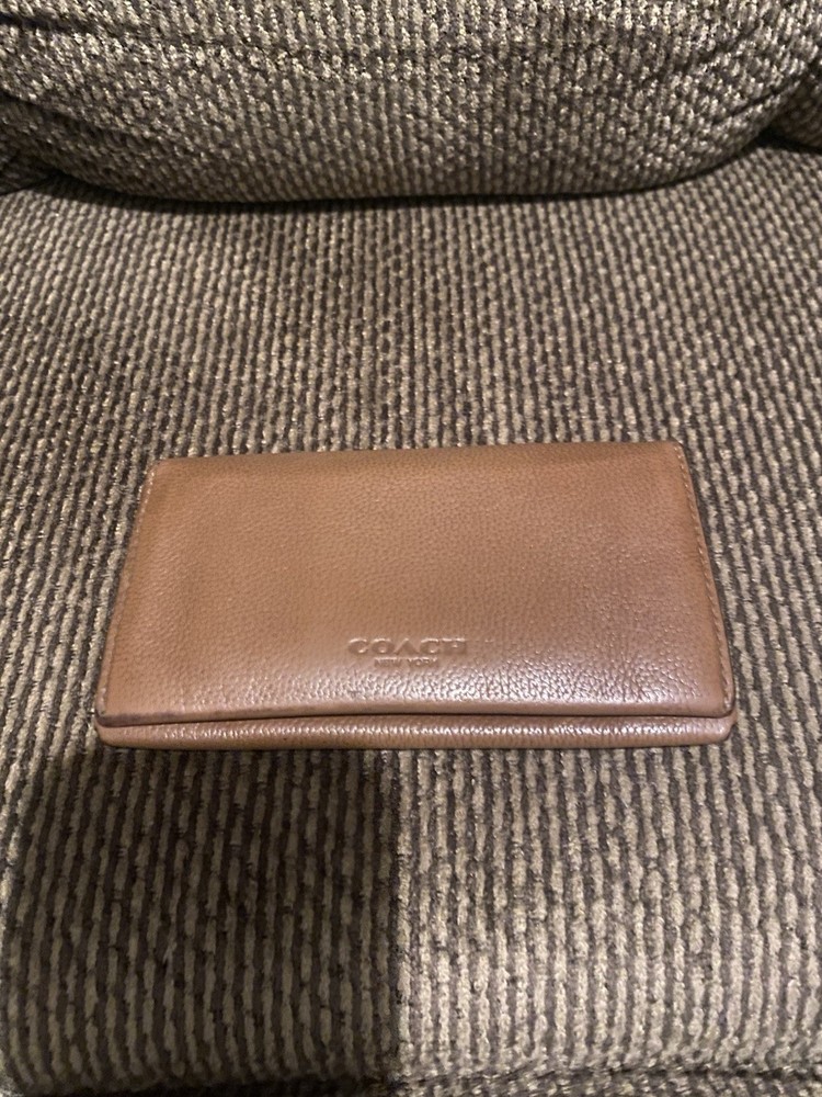 Coach Brown Leather Wallet