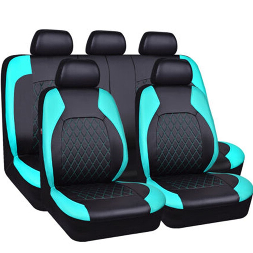Full Set Leather Seat Covers For Car Truck SUV Van Interior Accessories Durable