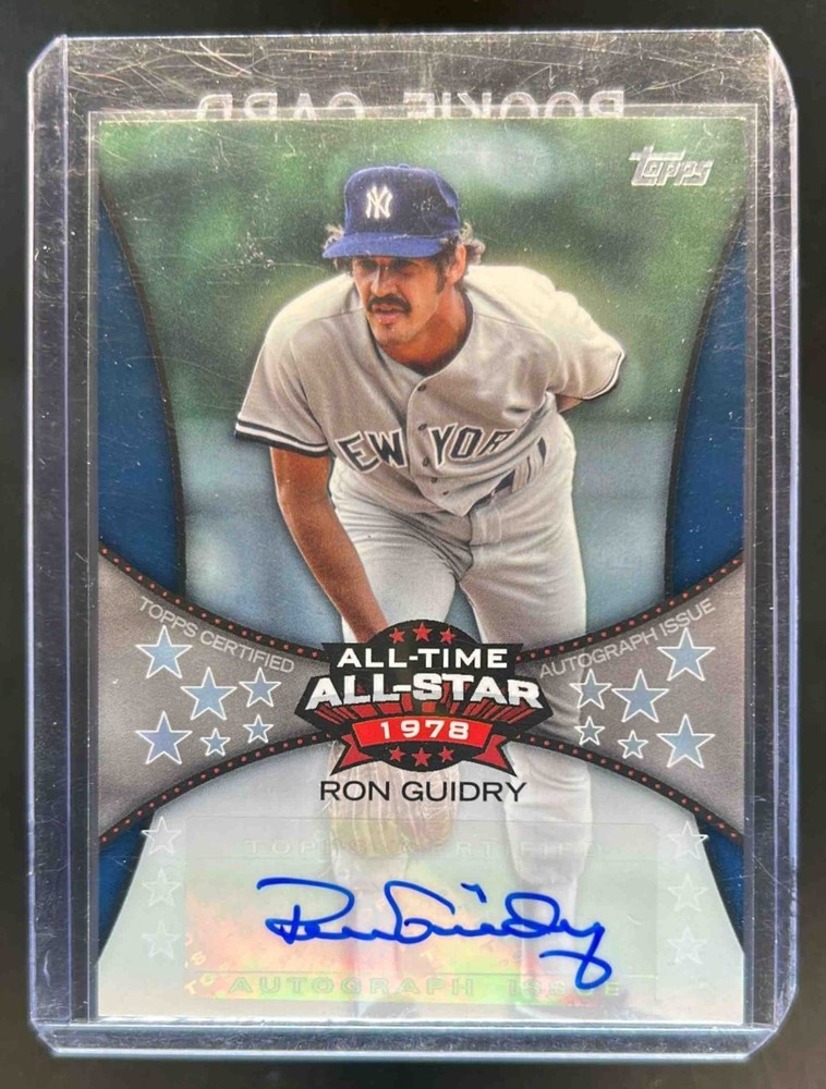 2023 Topps All-Time All Star Ron Guidry Blue Autograph Auto #3/5 Yankees