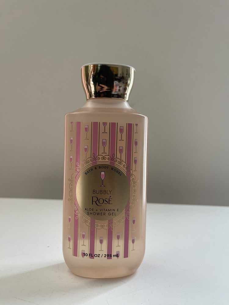 Bath and Body Works BUBBLY ROSE Shower Gel 10 fl oz/295mL * NEW *