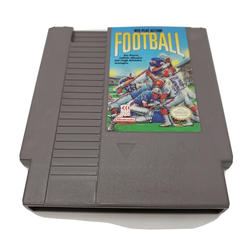Nes Play Action Football (Nintendo Nes, 1990) 86 Cartridge Only