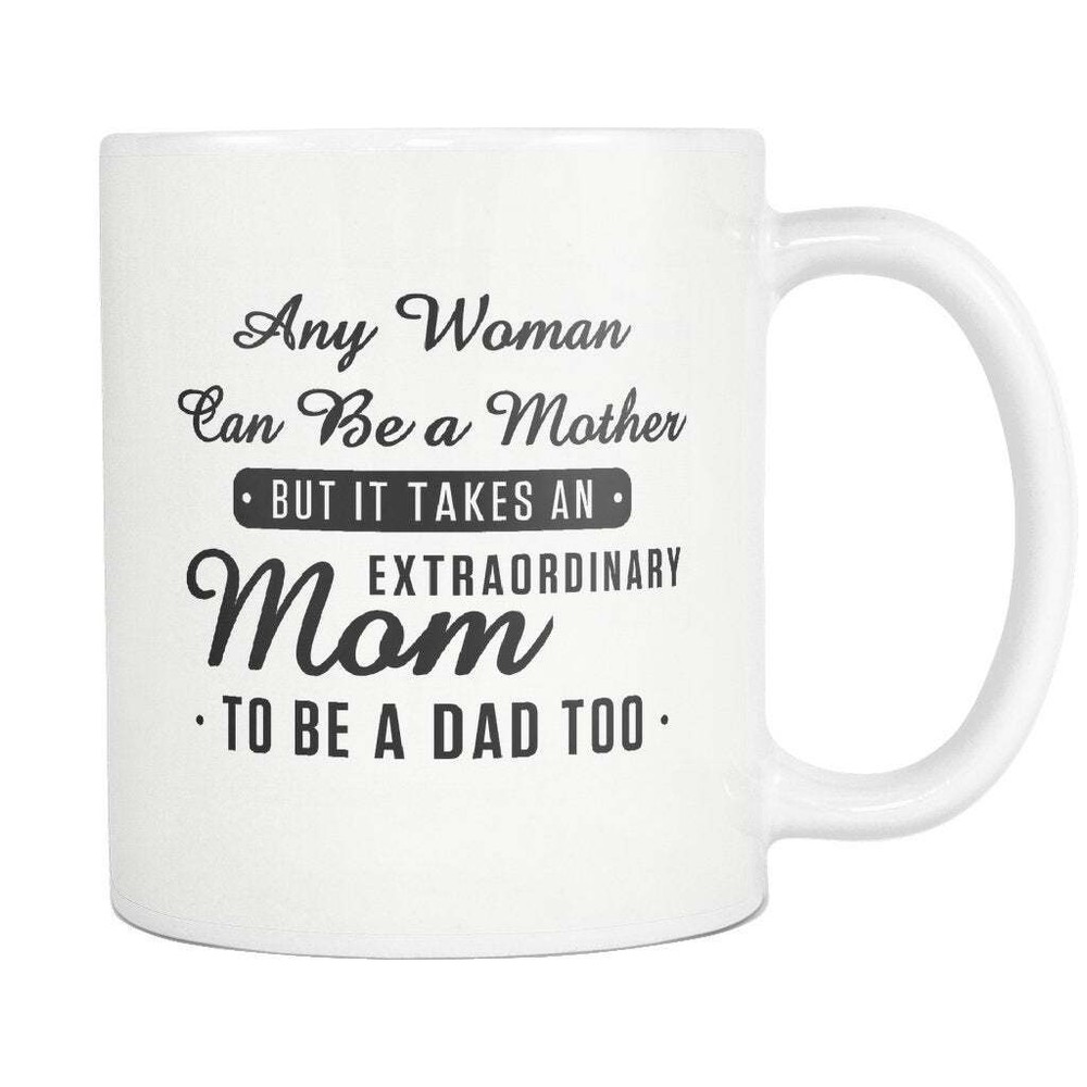 Unique Single Mom Gift Mug - Personalized Best Mom Coffee Cup