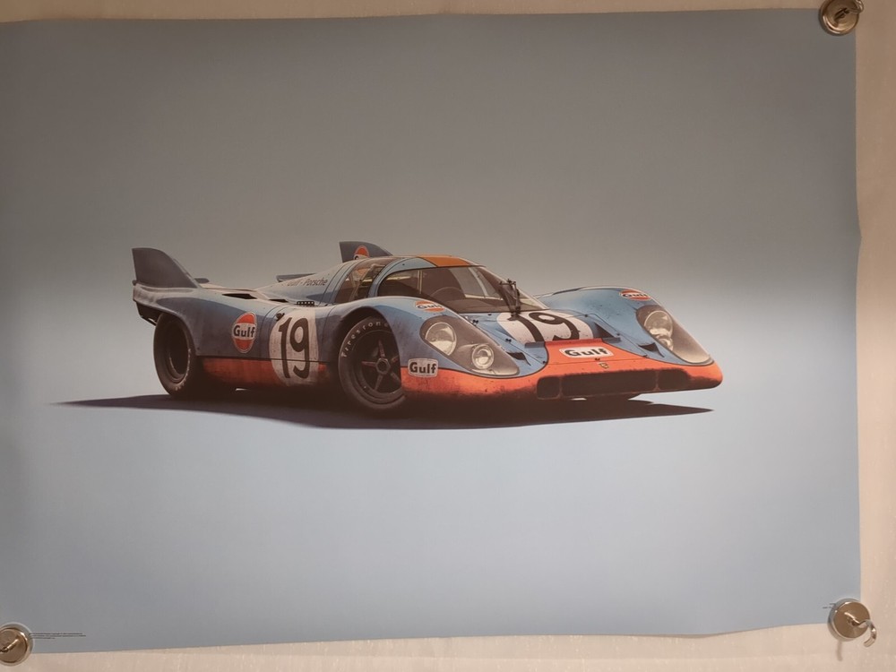 Flash sale Porsche 917 Gulf 24 Hours LeMans 1971 poster-image