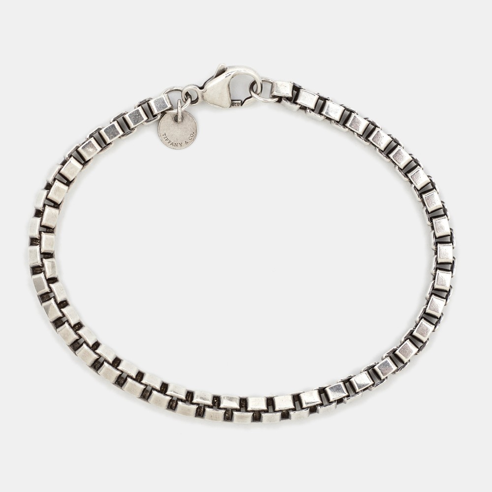 Tiffany & Co. Venetian Link Sterling Silver Bracelet