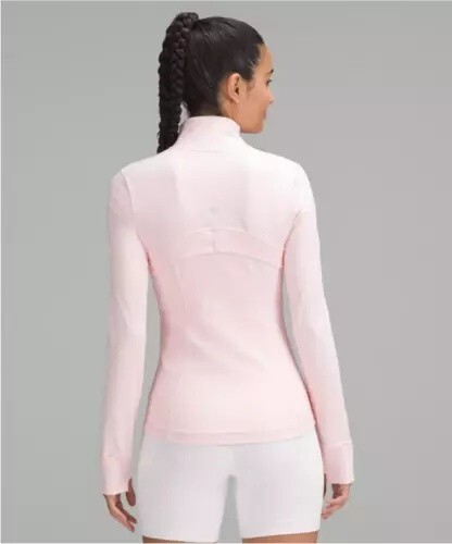 Lululemon Pink Define Jacket Sport LUON with secure pockets High Elastic