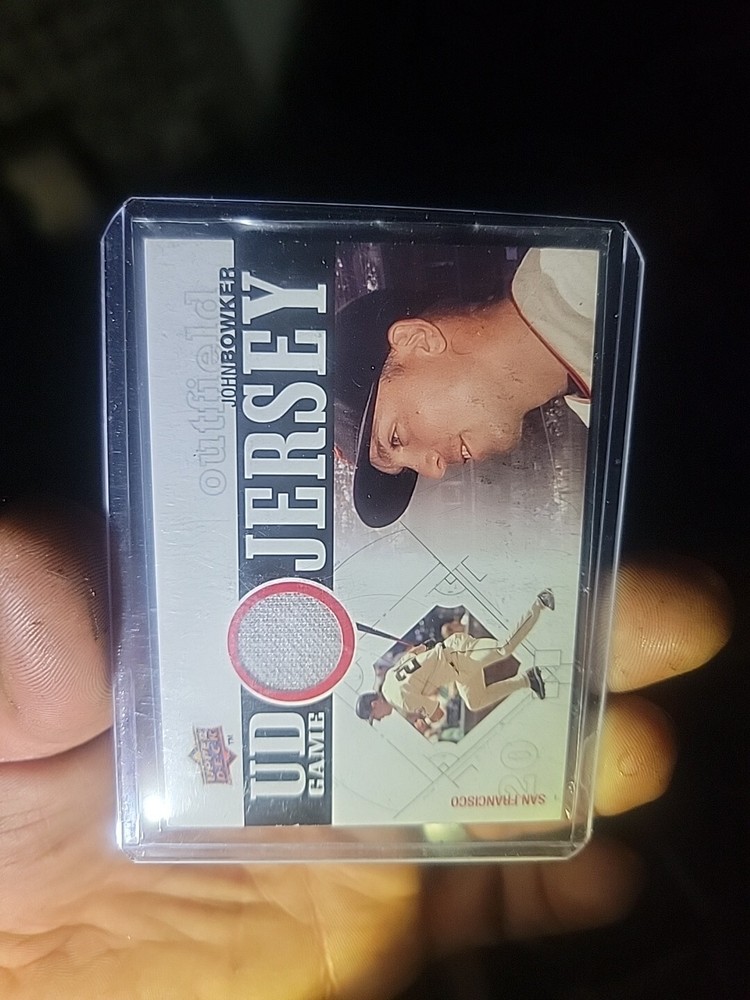 2010 Upper Deck UD Game Jersey #UDGJ - Bo John Bowker (MEM)