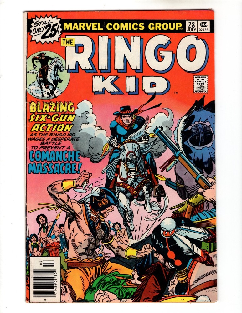 THE RINGO KID #28 (FN) [1976 MARVEL COMICS]