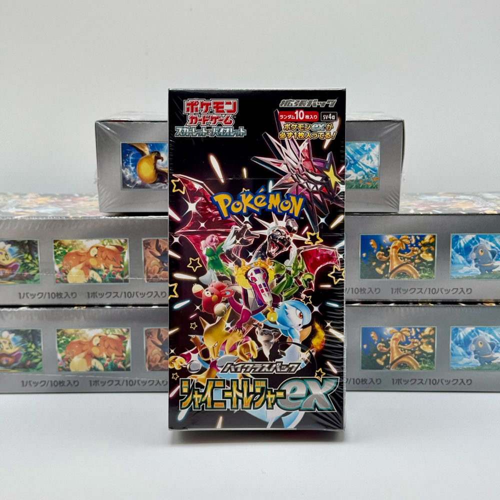 [US Fast Ship] Pokemon Card Shiny Treasure ex Japanese Sealed Booster Box