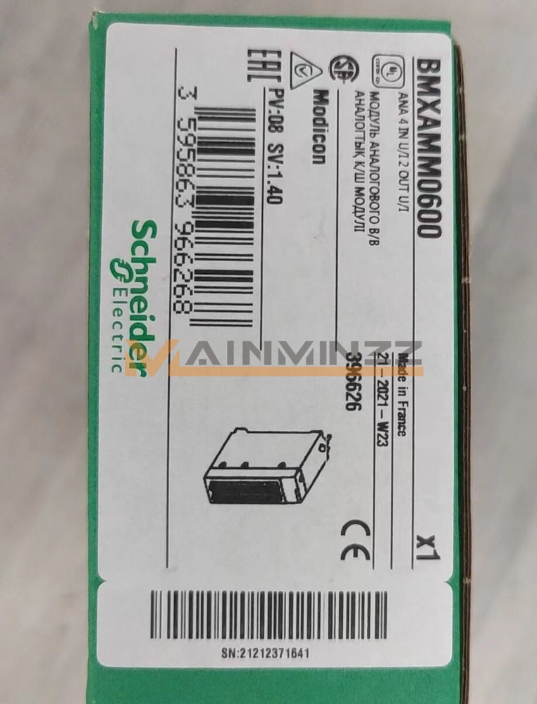 1PCS NEW analog input module BMXAMM0600