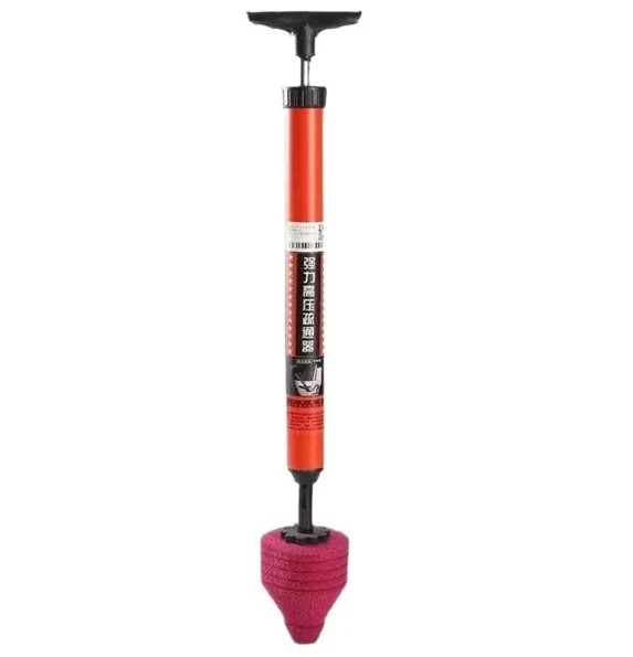 Heavy Duty High Pressure Toilet Unblock Plunger Clog Drain Buster Vacuum Pump US