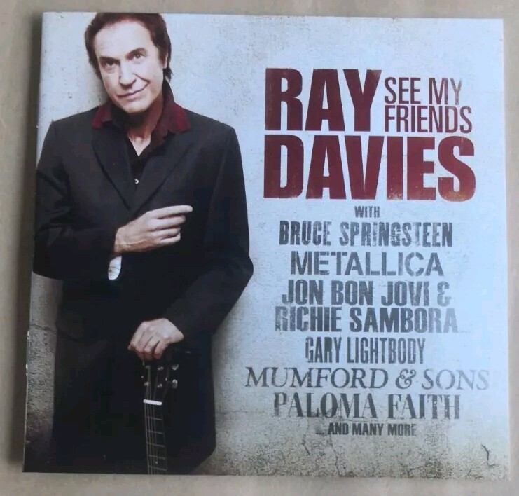 Ray Davies - See My Friends Metallica Bon Jovi Kinks NO CASE CD & INLAYS ONLY