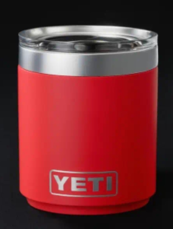 YETI Rambler 10 oz Insulated Stainless Steel Stackable Lowball Cup