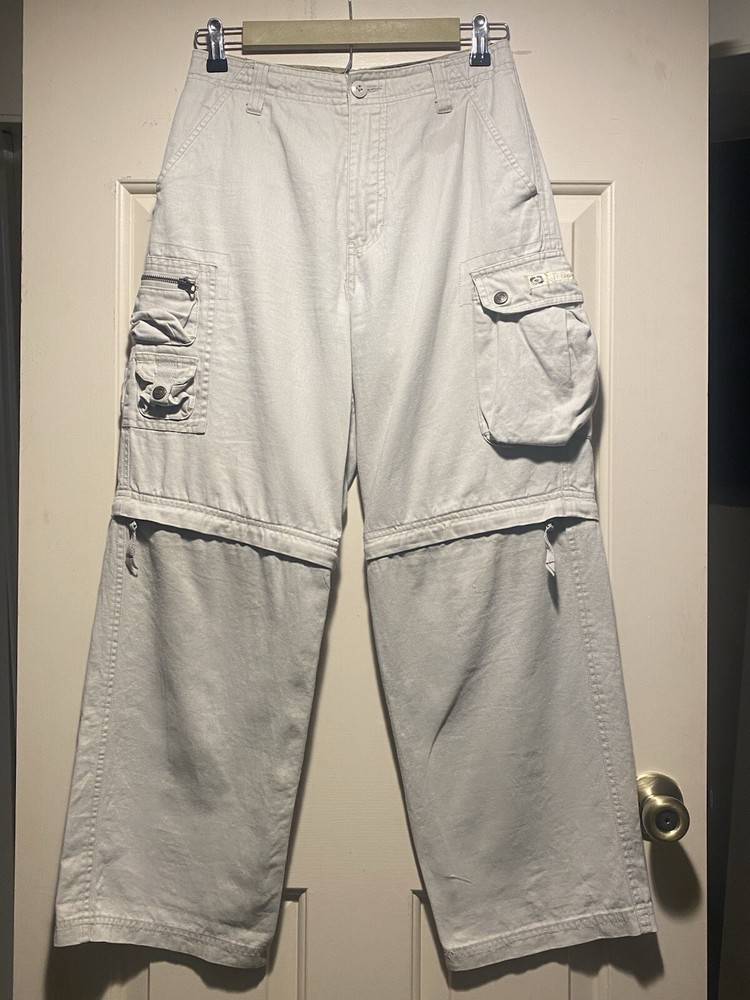 Vintage OTB One Tough Brand Pants Cargo Skater Baggy Y2K Air Rescue Womens Sz 14