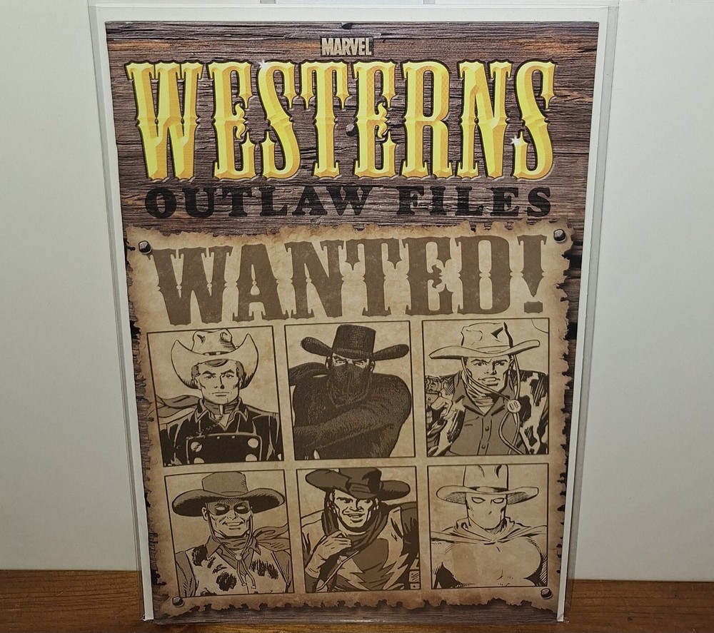 MARVEL WESTERNS OUTLAW FILES #1 MARVEL COMICS 2006 RARE NM 🐎🐎🤠☠️🔥