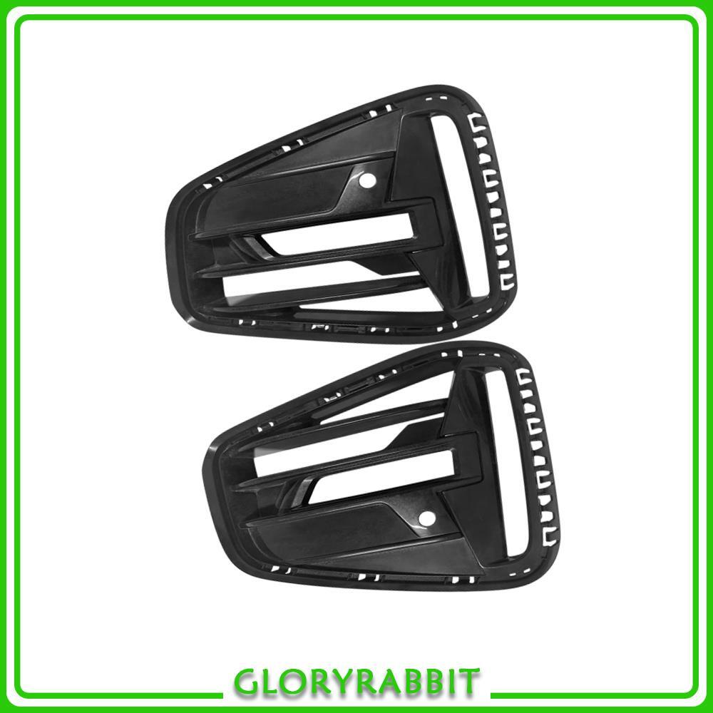 2Pcs For 4 Series G23 G22 Black Bumper Open Grille Front Left+Right Replacement