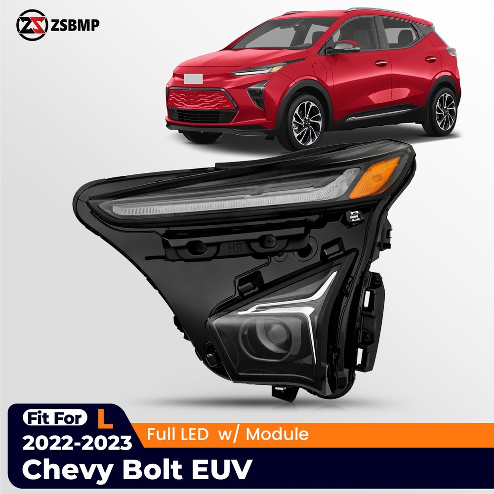 For 2022-2023 Chevy Bolt EUV Full LED Projector Headlight Assembly Left Driver