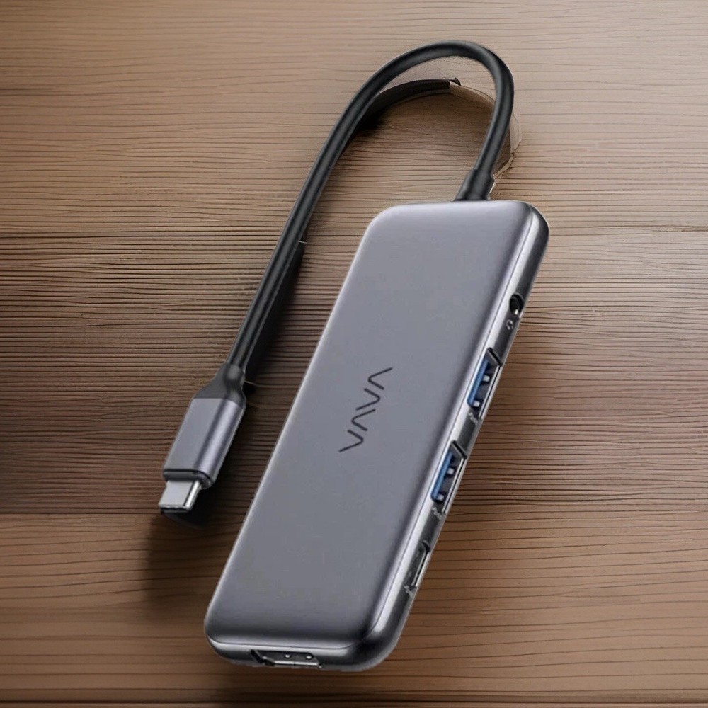 VAVA USB-C Hub 8-in-1 USB-C Adaptor Universal Compatibility Superior PD Charging