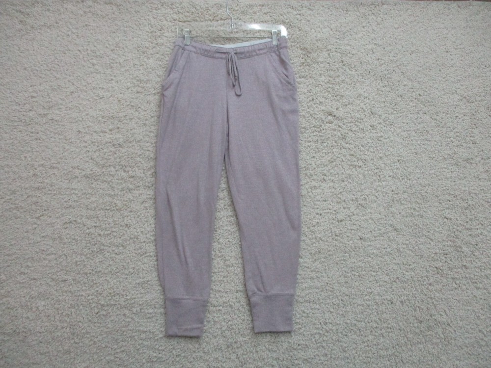 Hollister Pants Small Adult Pink Joggers Sweatpants Pockets Logo Stretch Womens
