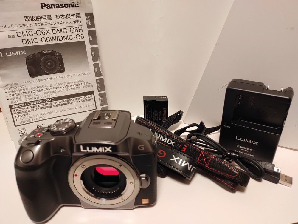 [READ Excel+2] Panasonic Lumix DMC-G6 Mirrorless MFT Digital Camera from JAPAN