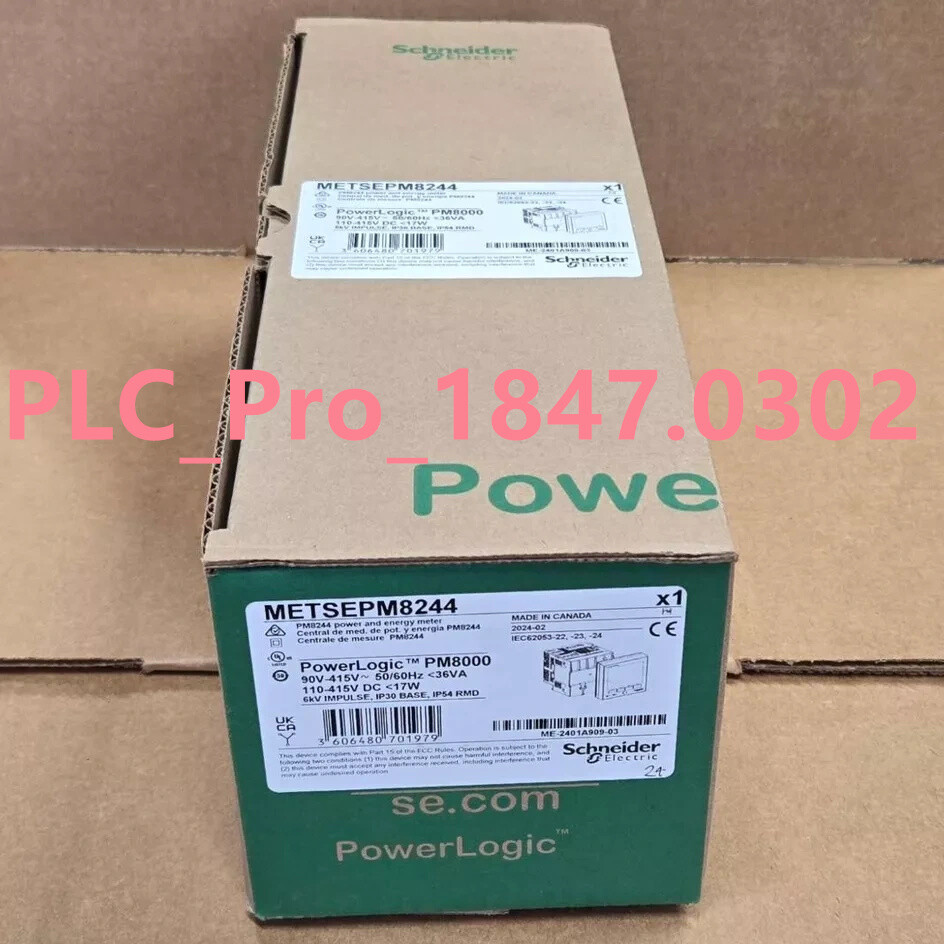1PCS NEW Schneider Electric METSEPM8244 PowerLogic Power and Energy Meter