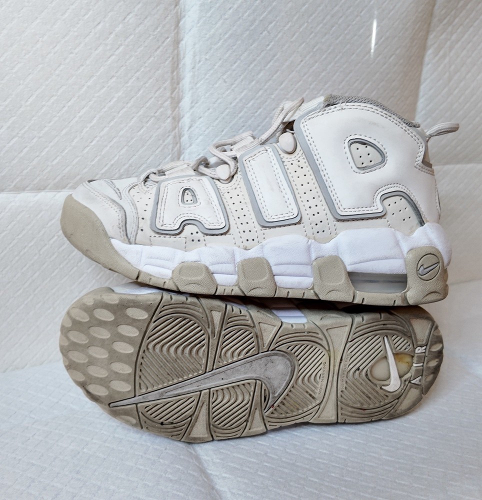 Nike Air More Uptempo GS Pippen Phantom Iron Ore White DM1023-001 Size 4Y
