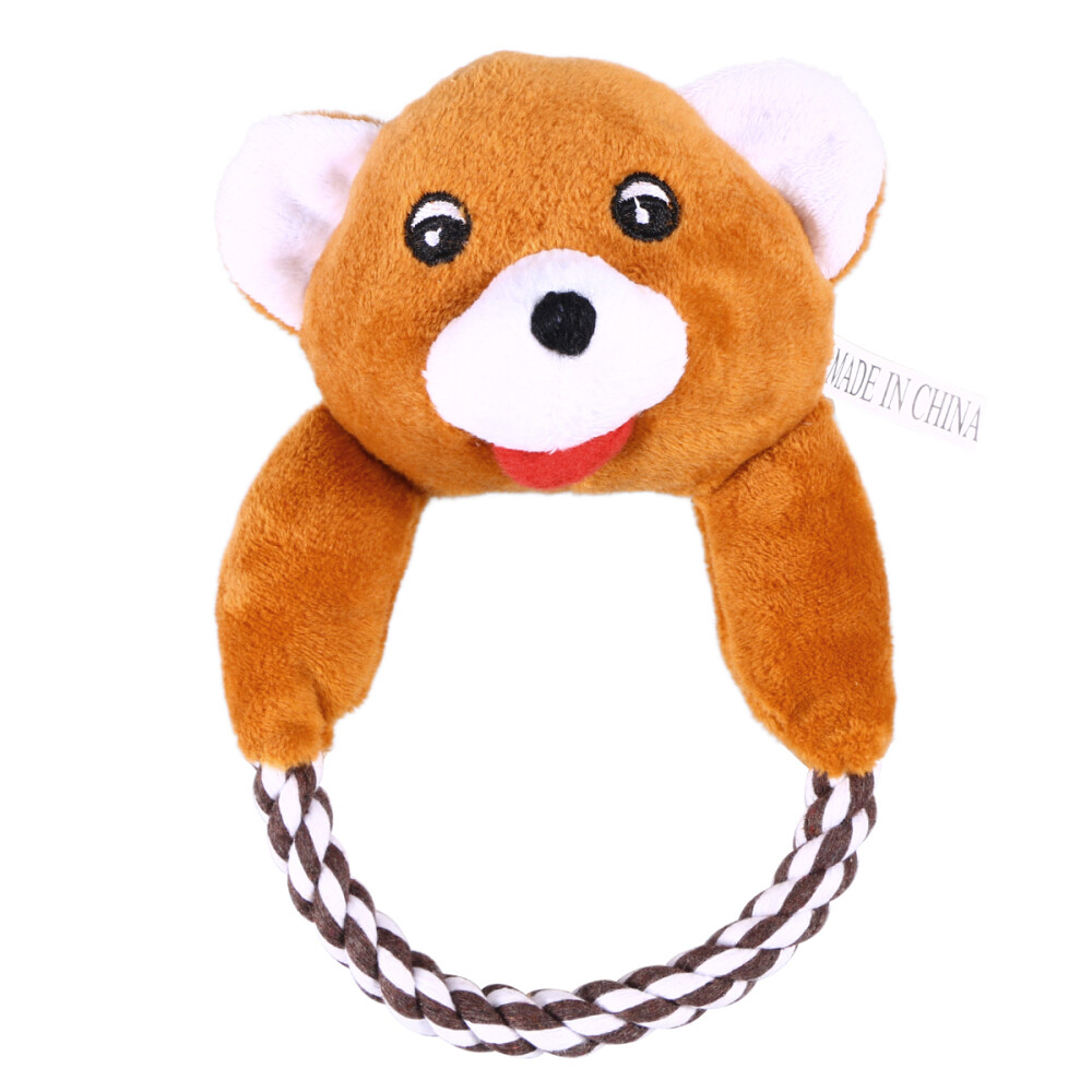 Pet Plush Toys Pet Training Toys Cartoon Chew Toy Puppy Kitten Dog