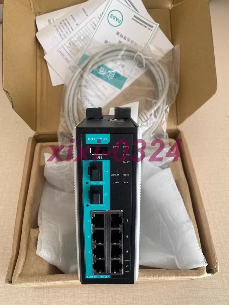 1pcs NEW MOXA EDR-810-2GSFP Industrial grade router DHL shipping