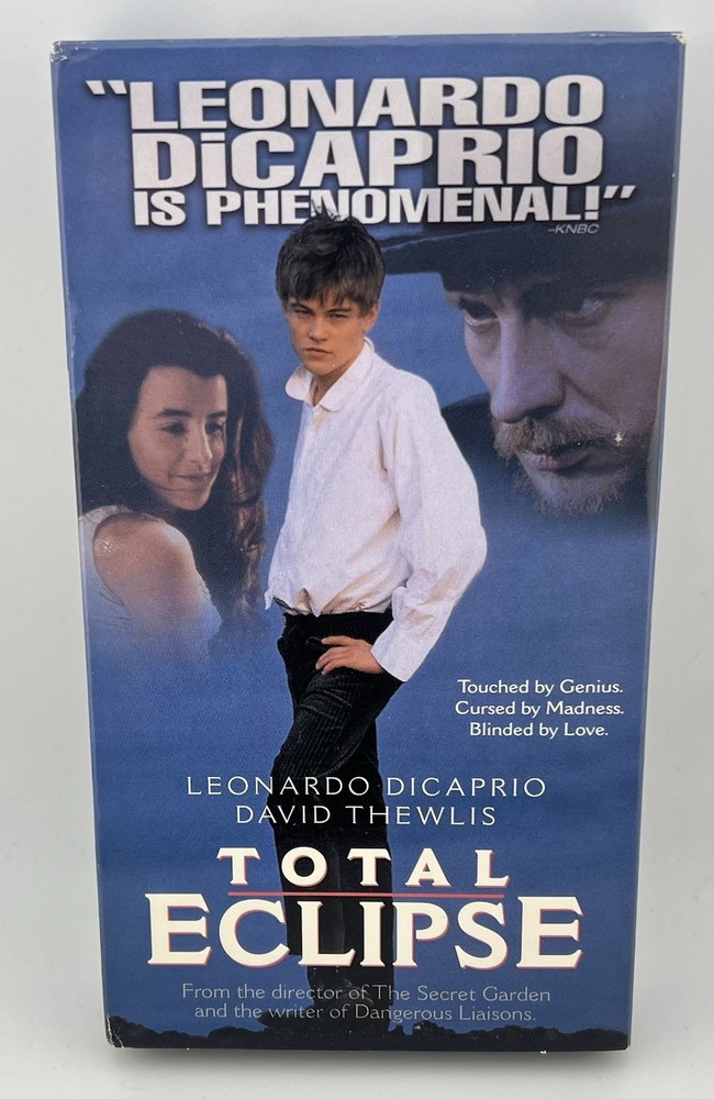 Total Eclipse 1995 VHS Movie With Leonardo DiCaprio & Romane Bohringer