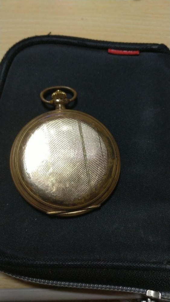 Pocket Watch Antique Junk Hand Wrapped Zentra Made In Germany