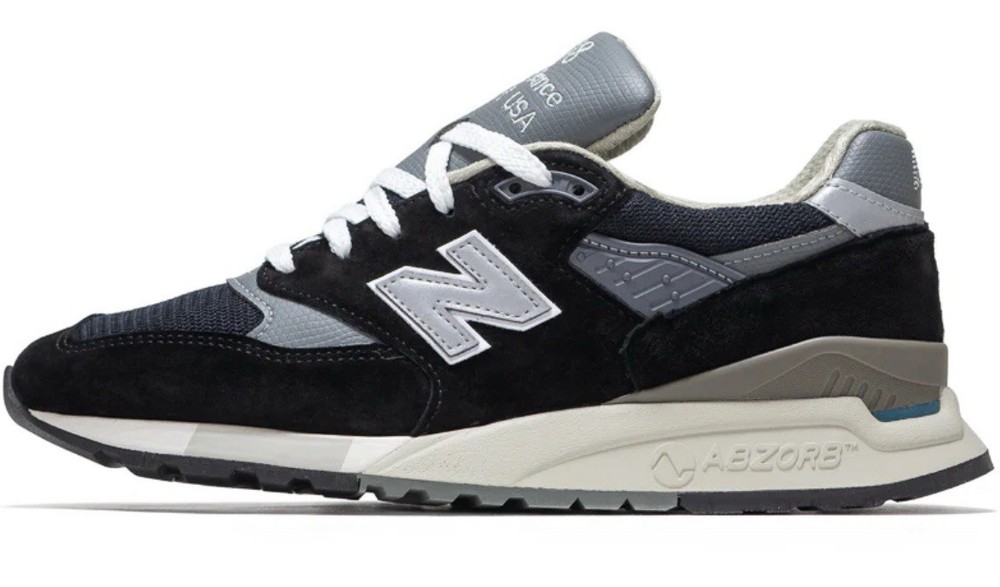 New Balance 998 Core Series - Made In USA Mens Size 11 OG Black Kith Grey U998BL