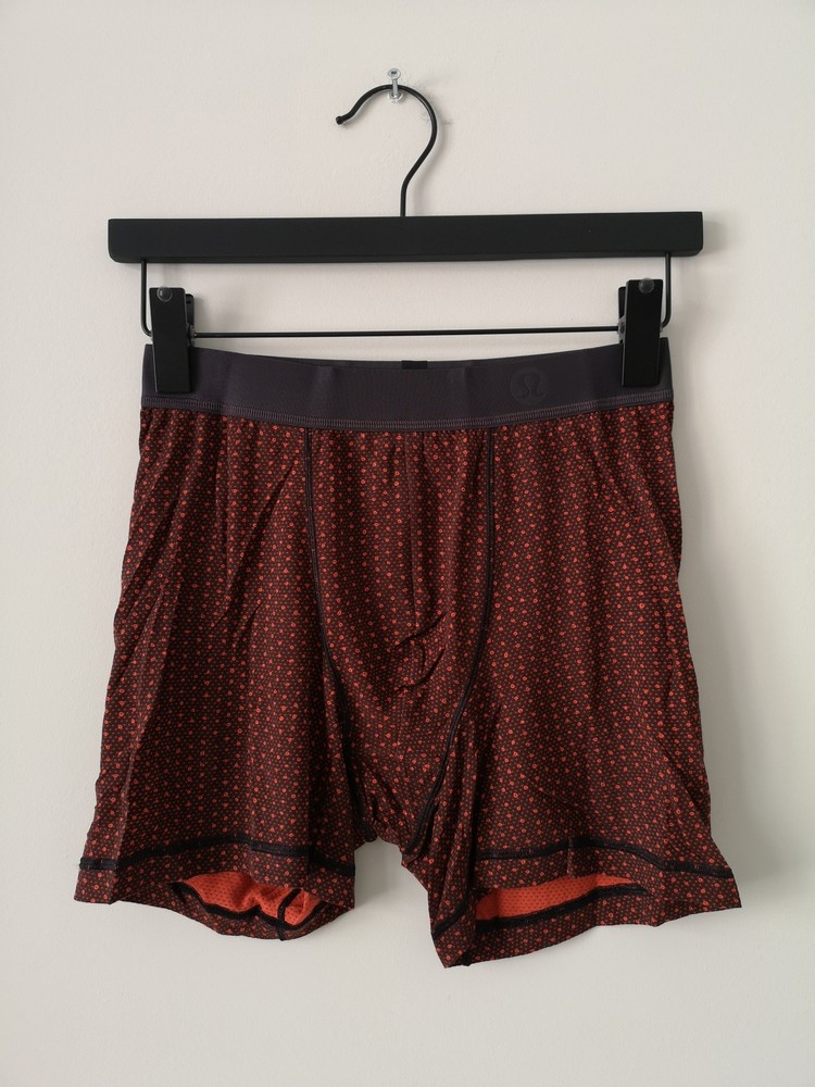 3 x NIB LULULEMON DDAR Brown Red Dot Always In Motion Boxer Mesh Modal 5