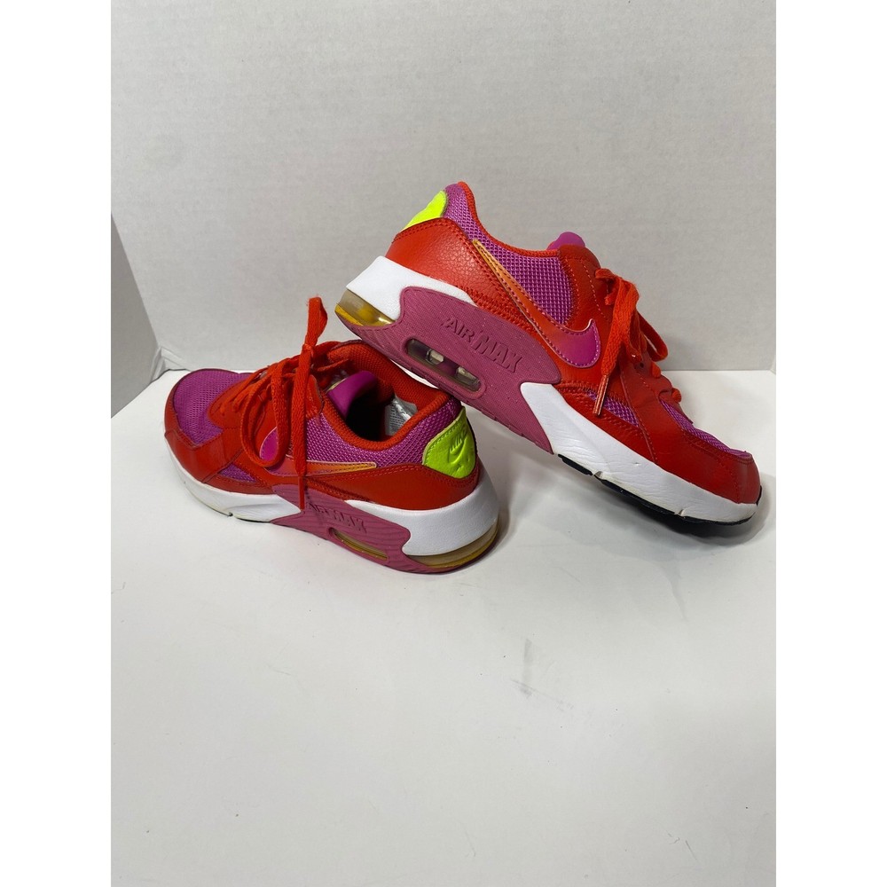 Nike Air Max Excee Kids GS Bright Crimson Pink Blast CN8563-600 Size 5Y