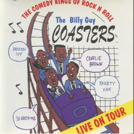 The Billy Guy Coasters Live On Tour Signed Autographed Oldies Rock Music Audio CD