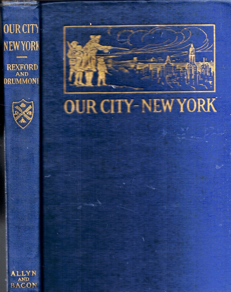 1935 NEW YORK CITY ILLUSTRATED MAPS PHOTOGRAPHS FIRST EDITION GIFT IDEA