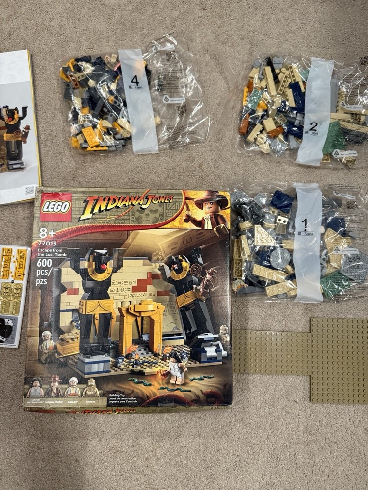 LEGO Indiana Jones: Escape from the Lost Tomb (77013) Missing Bag 3