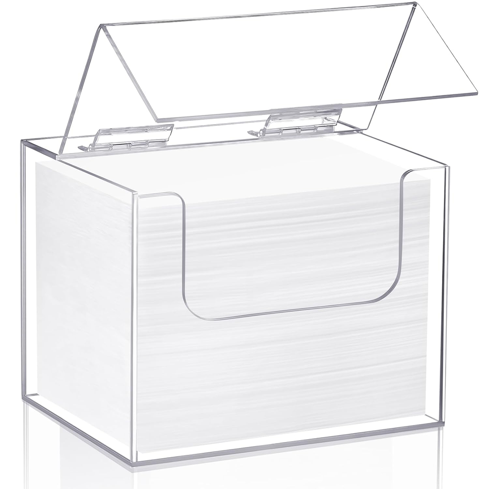 Disposable Face Towel Storage Box for Clean Skin Club Clean Towels