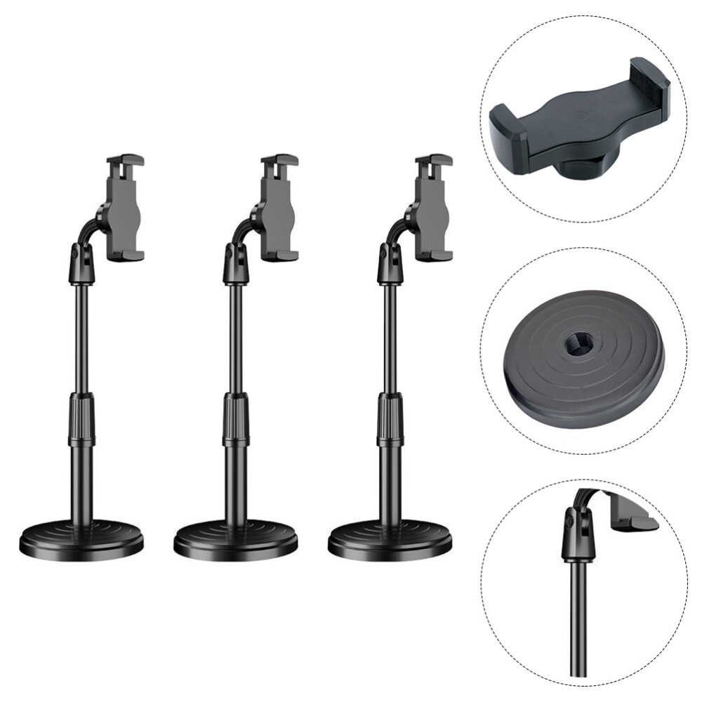 3-Piece Adjustable Phone & Laptop Stand Set for Desk