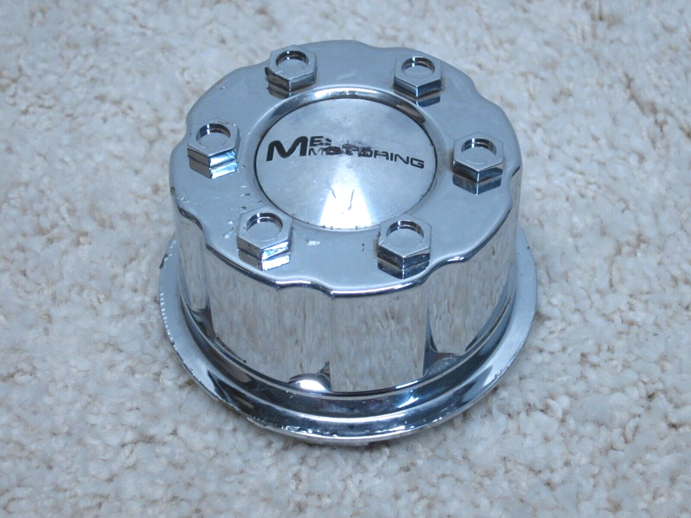 MB MOTORING BC-525 CUSTOM ALLOY WHEEL SNAP ON CHROME CENTER CAP #2F-3