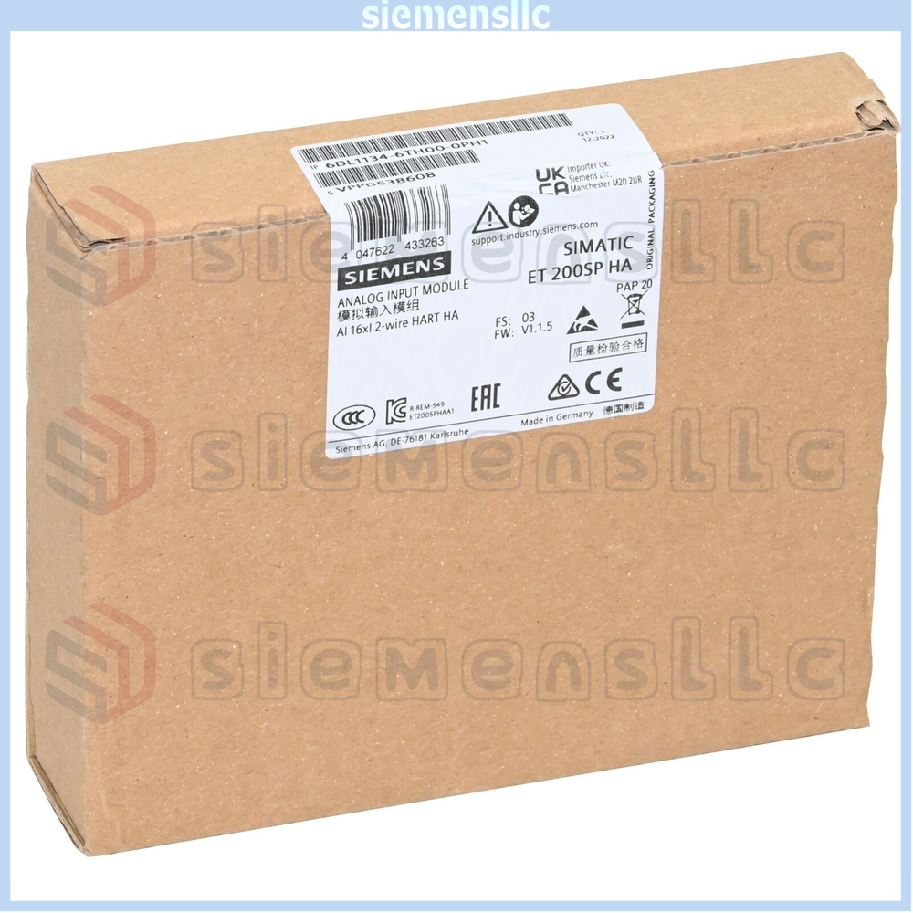 6DL1134-6TH00-0PH1 Siemens ET200SP Analysis Input Module Fast Shipping New GQ