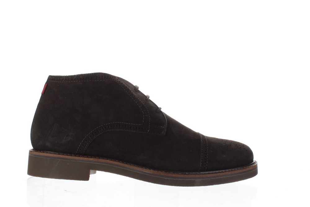 Marc Joseph Mens York Ave Brown Ankle Boots Size 7
