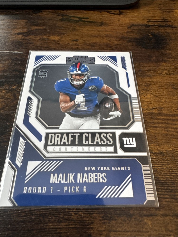 2024 Panini Contenders - Draft Class Contenders Malik Nabers #5 (RC)