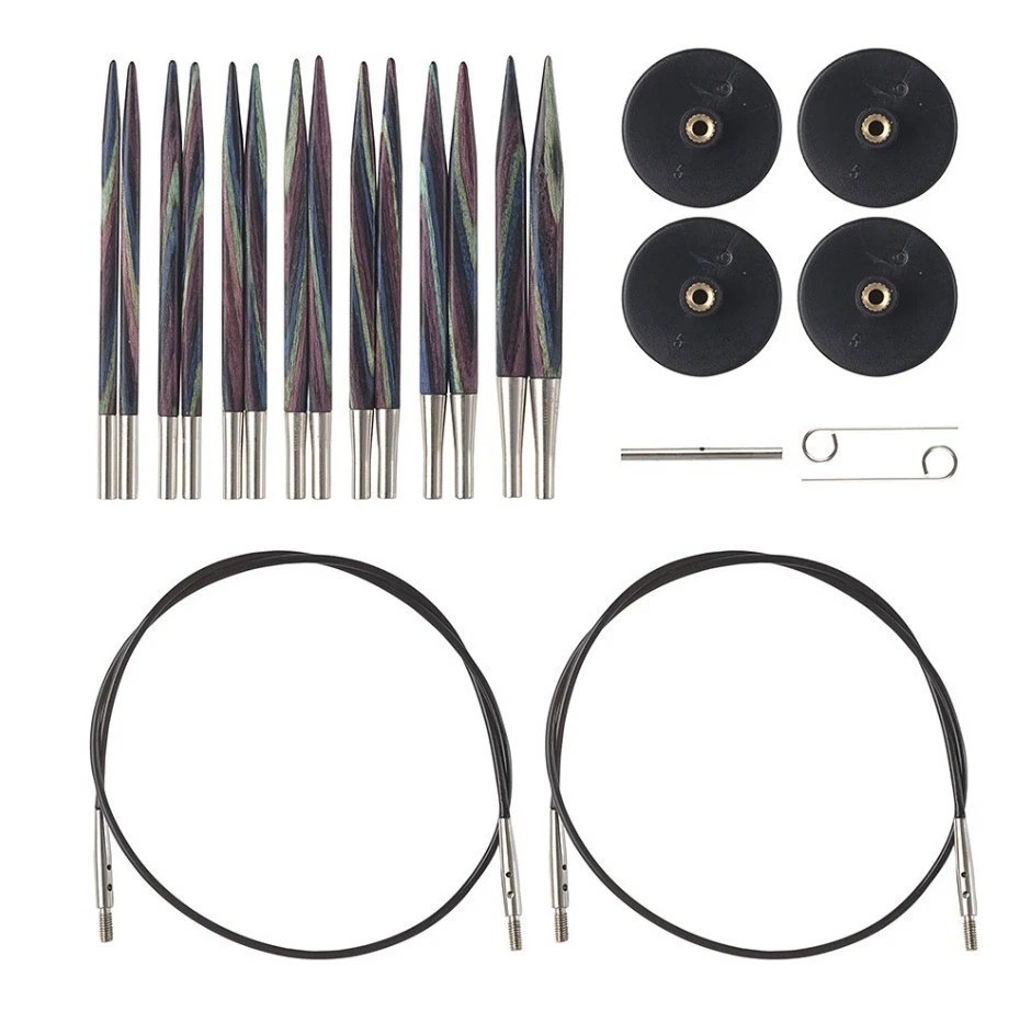 Knit Picks Foursquare Majestic Options Short Interchangeable Needle Set - 91441