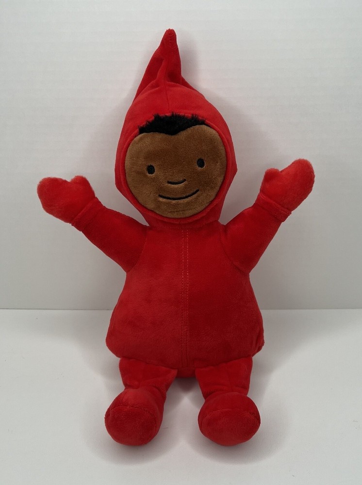 Kohl's Cares The Snowy Day Book Character Peter Plush Red Doll Stuffed Toy 14”