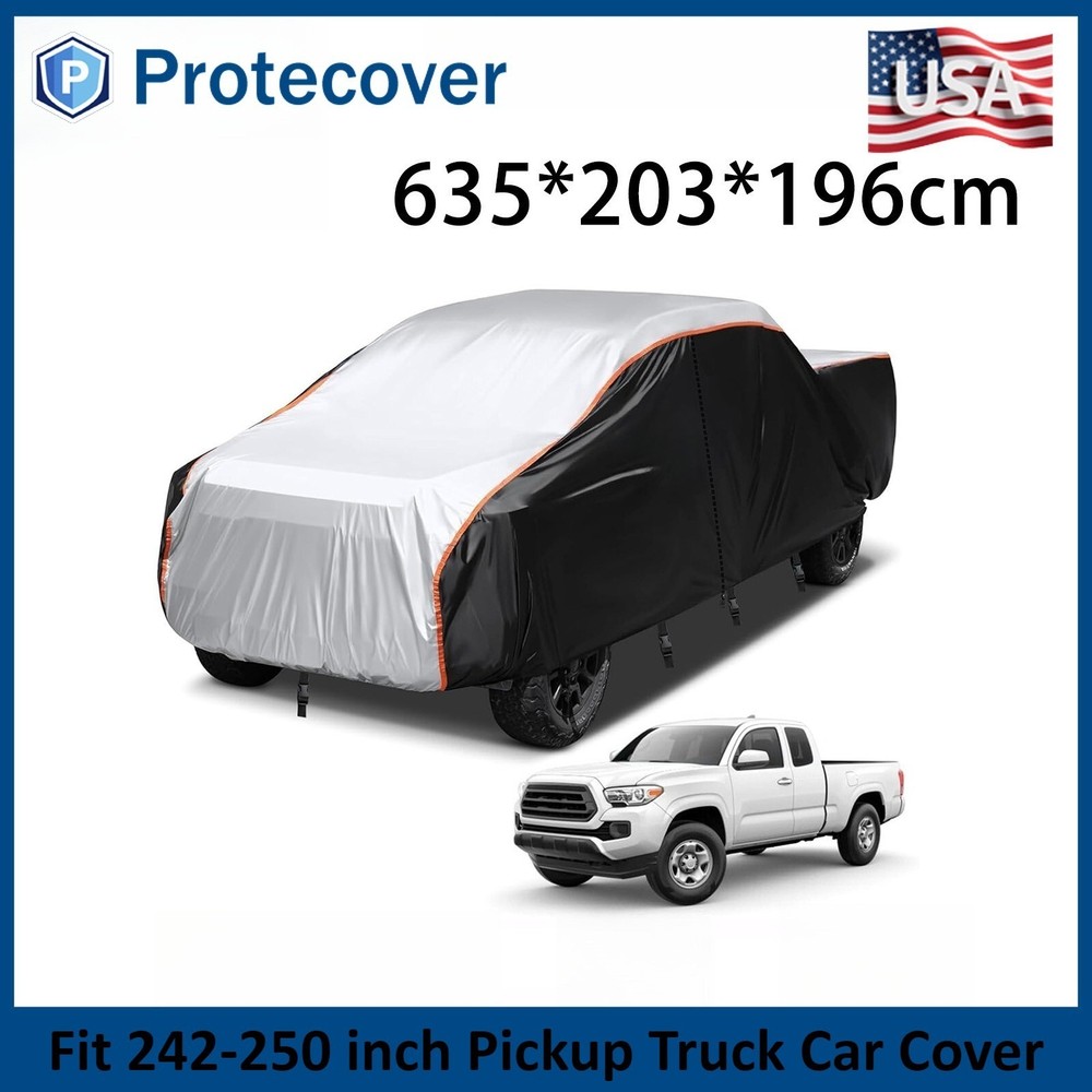 Pickup Truck Car Cover Outdoor Sun Waterproof Protection For Ford F150 F250 F350